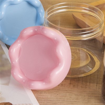 شیشه های شفاف پلاستیکی تاج صورتی