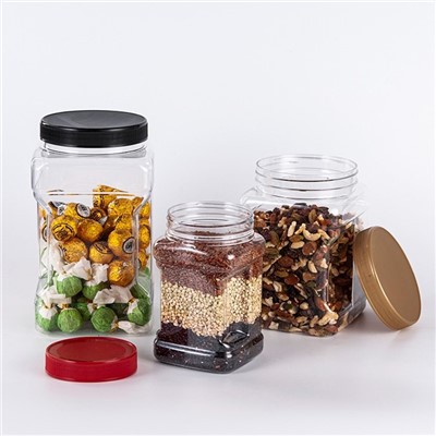 ظروف دستگیره پلاستیکی 28 اونس با درپوش